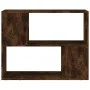 Regal/Raumteiler aus geräucherter Eiche, 80 x 24 x 63 cm von vidaXL, TV-Möbel - Ref: Foro24-826644, Preis: 35,30 €, Rabatt: %