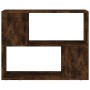 Regal/Raumteiler aus geräucherter Eiche, 80 x 24 x 63 cm von vidaXL, TV-Möbel - Ref: Foro24-826644, Preis: 32,84 €, Rabatt: %
