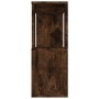 Regal/Raumteiler aus geräucherter Eiche, 80 x 24 x 63 cm von vidaXL, TV-Möbel - Ref: Foro24-826644, Preis: 32,84 €, Rabatt: %
