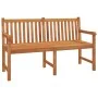 4-teilige Garten-Essgarnitur aus massivem Teakholz von vidaXL, Gartensets - Ref: Foro24-3157157, Preis: 713,66 €, Rabatt: %