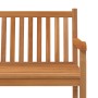 Garden dining set, 4-piece solid teak wood. by vidaXL, Garden sets - Ref: Foro24-3157157, Price: 727,40 €, Discount: %