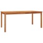 Garden dining set, 4-piece solid teak wood. by vidaXL, Garden sets - Ref: Foro24-3157157, Price: 727,40 €, Discount: %