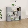 Estantería/divisor de espacios gris Sonoma 100x24x94 cm de vidaXL, Librerías y estanterías - Ref: Foro24-826648, Precio: 53,3...