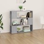 Regal/Raumteiler in Sonoma-Grau, 100 x 24 x 94 cm von vidaXL, Bücherregale und Regale - Ref: Foro24-826648, Preis: 54,16 €, R...