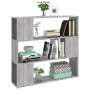 Sonoma gray shelving/space divider 100x24x94 cm by vidaXL, Bookcases and shelves - Ref: Foro24-826648, Price: 54,16 €, Discou...