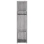 Estantería/divisor de espacios gris Sonoma 100x24x94 cm de vidaXL, Librerías y estanterías - Ref: Foro24-826648, Precio: 53,3...
