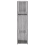 Regal/Raumteiler in Sonoma-Grau, 100 x 24 x 94 cm von vidaXL, Bücherregale und Regale - Ref: Foro24-826648, Preis: 54,16 €, R...