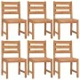Garden dining set 7 pieces solid teak wood by vidaXL, Garden sets - Ref: Foro24-3157189, Price: 743,35 €, Discount: %