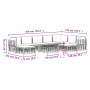 Gartenmöbel-Set 10-teilig und anthrazitfarbene PE-Rattan-Kissen von vidaXL, Outdoor-Sofas - Ref: Foro24-3186808, Preis: 807,5...