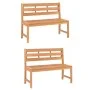 Juego de comedor para jardín 4 piezas madera maciza de teca de vidaXL, Conjuntos de jardín - Ref: Foro24-3157197, Precio: 589...