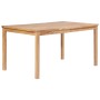 4-teilige Garten-Essgarnitur aus massivem Teakholz von vidaXL, Gartensets - Ref: Foro24-3157197, Preis: 598,08 €, Rabatt: %