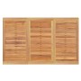 4-teilige Garten-Essgarnitur aus massivem Teakholz von vidaXL, Gartensets - Ref: Foro24-3157197, Preis: 598,08 €, Rabatt: %
