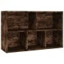 Smoke oak plywood shelf/sideboard 50x25x80 cm by vidaXL, Bookcases and shelves - Ref: Foro24-826611, Price: 36,74 €, Discount: %
