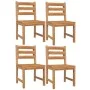 5-teiliges Garten-Essset aus massivem Teakholz von vidaXL, Gartensets - Ref: Foro24-3157185, Preis: 573,18 €, Rabatt: %
