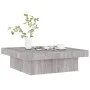 Sonoma-Couchtisch aus grauem Sperrholz, 90 x 90 x 28 cm von vidaXL, Couchtisch - Ref: Foro24-826636, Preis: 70,56 €, Rabatt: %