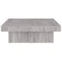 Sonoma-Couchtisch aus grauem Sperrholz, 90 x 90 x 28 cm von vidaXL, Couchtisch - Ref: Foro24-826636, Preis: 70,56 €, Rabatt: %