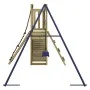 Impregnated pine wood outdoor playground by vidaXL, Swings and play structures - Ref: Foro24-3155920, Price: 289,02 €, Discou...