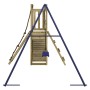 Spielplatz im Freien aus imprägniertem Kiefernholz von vidaXL, Schaukeln und Spielgeräte - Ref: Foro24-3155920, Preis: 294,77...