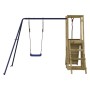 Spielplatz im Freien aus imprägniertem Kiefernholz von vidaXL, Schaukeln und Spielgeräte - Ref: Foro24-3155920, Preis: 294,77...