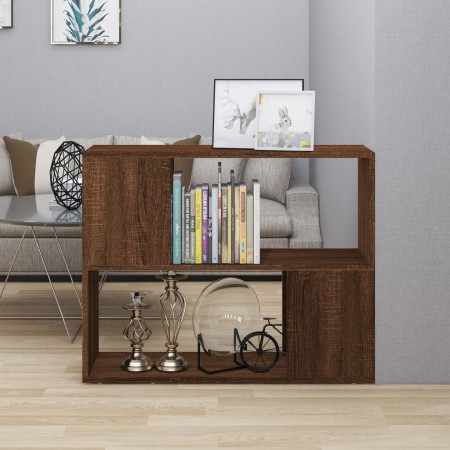 Regal/Raumteiler aus brauner Eiche, 80 x 24 x 63 cm von vidaXL, TV-Möbel - Ref: Foro24-826646, Preis: 33,87 €, Rabatt: %