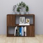 Regal/Raumteiler aus brauner Eiche, 80 x 24 x 63 cm von vidaXL, TV-Möbel - Ref: Foro24-826646, Preis: 33,87 €, Rabatt: %