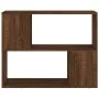 Estantería/divisor de espacios color roble marrón 80x24x63 cm de vidaXL, Muebles TV - Ref: Foro24-826646, Precio: 38,09 €, De...