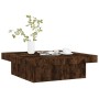Mesa de centro madera contrachapada roble ahumado 90x90x28 cm de vidaXL, Mesas de centro - Ref: Foro24-826635, Precio: 77,74 ...