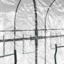 Invernadero PVC acero pintado polvo transparente 160x400x190cm de vidaXL, Invernaderos - Ref: Foro24-317247, Precio: 108,54 €...