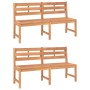 5-piece garden dining set solid teak wood by vidaXL, Garden sets - Ref: Foro24-3157201, Price: 880,58 €, Discount: %