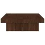 Couchtisch aus braunem Eichensperrholz 90x90x28 cm von vidaXL, Couchtisch - Ref: Foro24-826637, Preis: 81,74 €, Rabatt: %