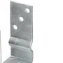Fence anchors 6 units galvanized steel silver 9x6x15 cm by vidaXL, Spikes for anchoring in the ground - Ref: Foro24-145333, P...