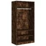 Plywood wardrobe in smoked oak color, 100x50x200 cm by vidaXL, Wardrobes - Ref: Foro24-826614, Price: 176,62 €, Discount: %
