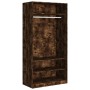 Sperrholzschrank Räuchereiche Farbe 100x50x200 cm von vidaXL, Kleiderschränke - Ref: Foro24-826614, Preis: 182,94 €, Rabatt: %