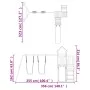 Douglas-Massivholz-Außenspielplatz von vidaXL, Schaukeln und Spielgeräte - Ref: Foro24-3155844, Preis: 410,95 €, Rabatt: %