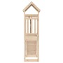 Spielhaus mit Kletterwand aus massivem Kiefernholz von vidaXL, Schaukeln und Spielgeräte - Ref: Foro24-3155963, Preis: 164,98...