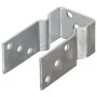 Anclajes de valla 6 uds acero galvanizado plateado 7x6x15 cm de vidaXL, Puntas para anclaje en el suelo - Ref: Foro24-145327,...