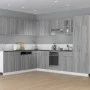 Hanging wardrobe in gray Sonoma wood engineering, 29.5x31x60 cm by vidaXL, Kitchen cabinets - Ref: Foro24-826621, Price: 41,2...