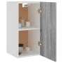 Hanging wardrobe in gray Sonoma wood engineering, 29.5x31x60 cm by vidaXL, Kitchen cabinets - Ref: Foro24-826621, Price: 41,2...