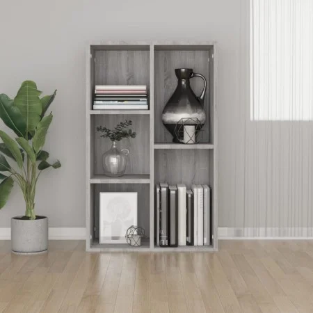 Regal aus grauem Sonoma-Sperrholz 50x25x80cm von vidaXL, Bücherregale und Regale - Ref: Foro24-826612, Preis: 41,68 €, Rabatt: %