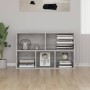 Regal aus grauem Sonoma-Sperrholz 50x25x80cm von vidaXL, Bücherregale und Regale - Ref: Foro24-826612, Preis: 43,03 €, Rabatt: %