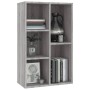 Regal aus grauem Sonoma-Sperrholz 50x25x80cm von vidaXL, Bücherregale und Regale - Ref: Foro24-826612, Preis: 43,03 €, Rabatt: %