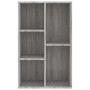 Regal aus grauem Sonoma-Sperrholz 50x25x80cm von vidaXL, Bücherregale und Regale - Ref: Foro24-826612, Preis: 43,03 €, Rabatt: %