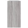 Regal aus grauem Sonoma-Sperrholz 50x25x80cm von vidaXL, Bücherregale und Regale - Ref: Foro24-826612, Preis: 43,03 €, Rabatt: %