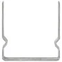Fence anchors 6 pcs silver galvanized steel 14x6x15 cm by vidaXL, Spikes for anchoring in the ground - Ref: Foro24-145342, Pr...