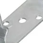 Fence anchors 6 pcs silver galvanized steel 14x6x15 cm by vidaXL, Spikes for anchoring in the ground - Ref: Foro24-145342, Pr...