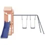Douglas-Massivholz-Außenspielplatz von vidaXL, Schaukeln und Spielgeräte - Ref: Foro24-3155826, Preis: 471,57 €, Rabatt: %