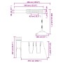 Douglas-Massivholz-Außenspielplatz von vidaXL, Schaukeln und Spielgeräte - Ref: Foro24-3155826, Preis: 471,38 €, Rabatt: %