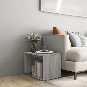 Sonoma gray plywood side table 59x36x38 cm by vidaXL, Side tables - Ref: Foro24-826633, Price: 34,33 €, Discount: %
