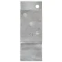 Fence anchors 6 pcs silver galvanized steel 12x6x15 cm by vidaXL, Spikes for anchoring in the ground - Ref: Foro24-145339, Pr...
