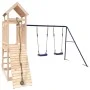 Spielplatz im Freien aus massivem Kiefernholz von vidaXL, Schaukeln und Spielgeräte - Ref: Foro24-3155873, Preis: 239,19 €, R...